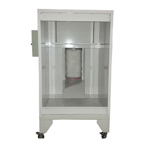 Cabine de pintura a pó com filtro - COLO-S-1115 - Hangzhou color powder coating equipment ltd