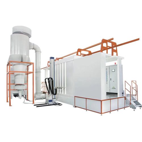 Cabine de pintura com filtro - colo-s-B2 - Hangzhou color powder coating equipment ltd - tipo ciclone / compacta / automática