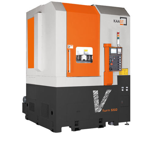 Torno CNC - V-Turn series - KAAST Machine Tools Inc. - vertical / de 2 eixos / A2-8