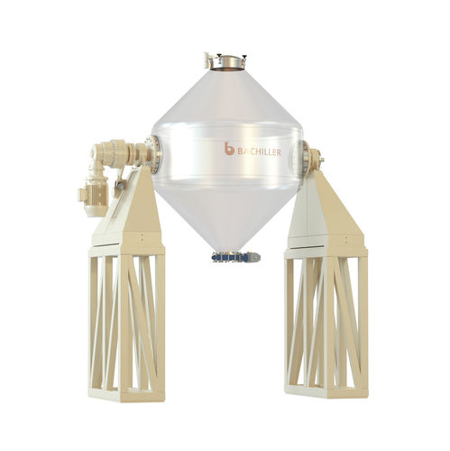 Misturador de duplo cone - MBC - BACHILLER Mixing & Drying Technology - de batelada / para sólidos / de pós