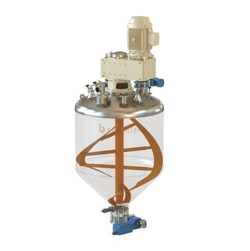 Misturador tipo ribbon - SUPRAMIX - BACHILLER Mixing & Drying Technology - vertical / de batelada / para líquidos