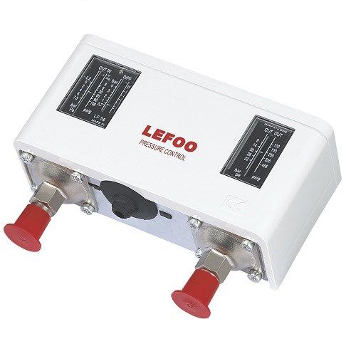 Pressostato diferencial - LF58 - ZHEJIANG LEFOO CONTROLS CO., LTD - para óleo / para água / para ar