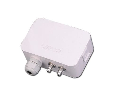 Transmissor de pressão diferencial - LFM108 - ZHEJIANG LEFOO CONTROLS CO., LTD - analógico / de parede / para sistemas HVAC