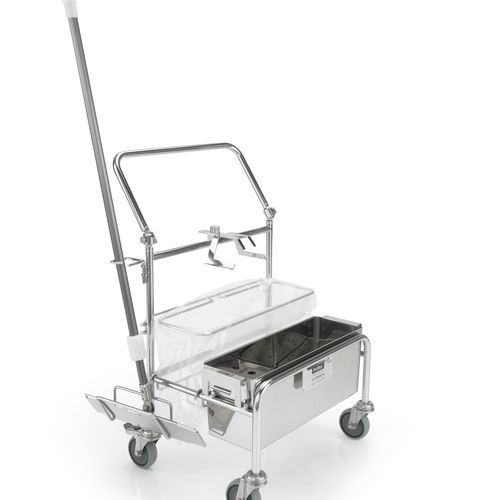 Carrinho de limpeza - PurMop® GO - Hydroflex Group GmbH - com rodízios