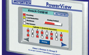 Terminal com touch screen - PowerView - MOTORTECH GmbH - embutido / para barramento CAN / de visualização