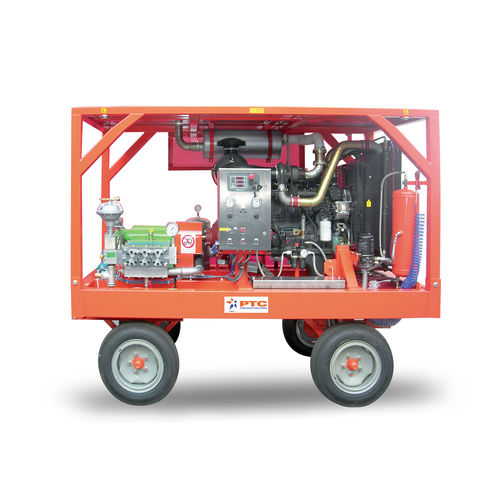 Lavadora de alta pressão de água fria - PTC 5 D - P.T.C.  Srl - a diesel / móvel