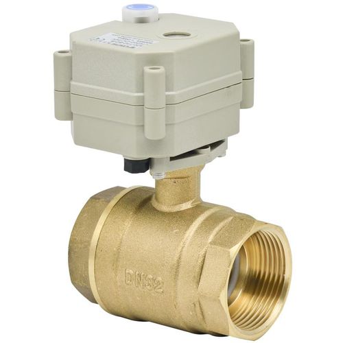 Válvula de esfera - T32-B2-B - Taizhou Tonhe Flow Control Equipment Co.,ltd - com atuador elétrico / de controle / para água
