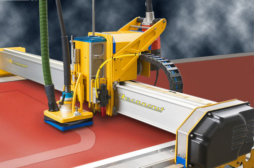 Máquina de corte com faca - Aeronaut Hypergrinder - Aeronaut Automation Pty Ltd - para tecidos / CNC / automática