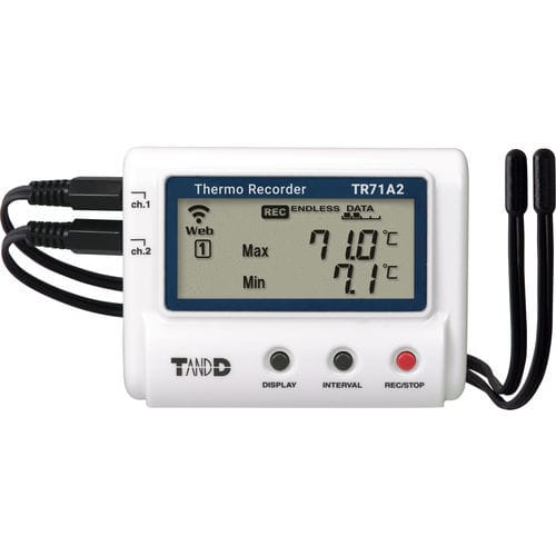 Registrador de dados de temperatura - TR71A2 - T&D Corporation - USB / sem fio / bluetooth
