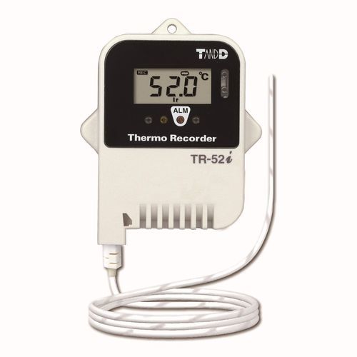 Registrador de dados de temperatura - TR-52i - T&D Corporation - sem fio / com display / programável