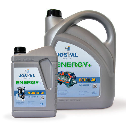 Óleo lubrificante - ENERGY+ series - Compresores Josval, S.L. - à base de óleo mineral / para compressor / industrial