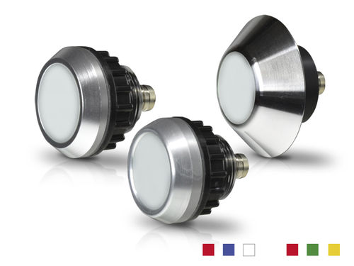 Indicador luminoso contínuo - CTL1 series - CAPTRON - de LED / para montagem em painel / resistente à água