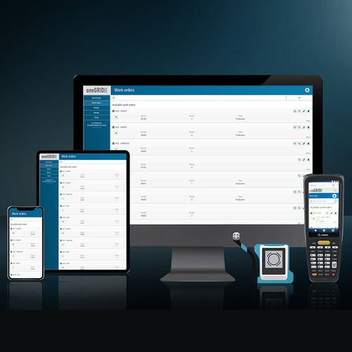 Solução de software de monitoramento - oneGRID  - CAPTRON - de automação / para gestão de armazém (WMS) / de controle de processo