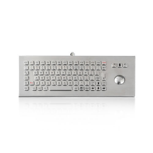Teclado de mesa - K-TEK-A361-OTB-FN-DT-DWP - Key Technology China Limited - com tecla Fn / mouse integrado com 3 teclas / 86 teclas