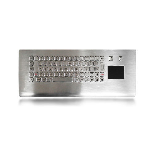 Teclado de mesa - K-TEK-A343TP-MDT-DWP - Key Technology China Limited - mouse integrado com 2 teclas / 70 teclas / com touchpad