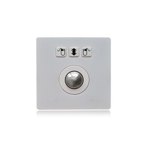 Trackball óptico - K-TKE-B88-25-OTB-DWP - Key Technology China Limited - embutido / 1 inch (25 mm) / USB
