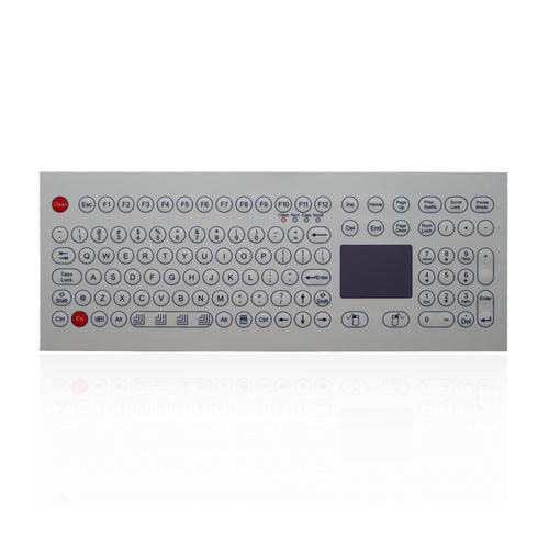 Teclado IP65 - K-TEK-D410TP-KP-FN - Key Technology China Limited - embutido / de membrana / com tecla Fn