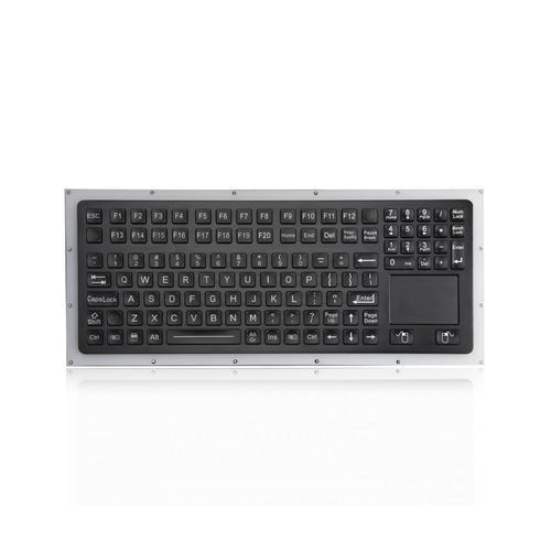 Teclado embutido - K-TEK-M360TP-KP-FN-BT-DWP - Key Technology China Limited - com tecla Fn / mouse integrado com 2 teclas / 116 teclas
