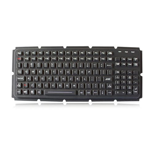 Teclado embutido - K-TEK-M376KP-FN-OEM - Key Technology China Limited - com teclas mecânicas / 119 teclas / industrial