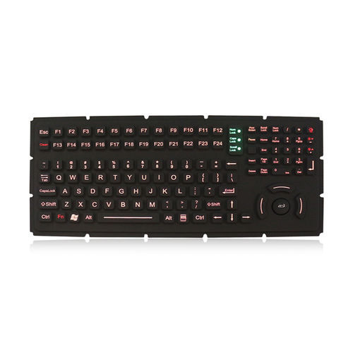 Teclado embutido - K-TEK-M365HP-KP-FN-BL-ML-EMC-OEM - Key Technology China Limited - com teclas mecânicas / com tecla Fn / mouse integrado com 3 teclas