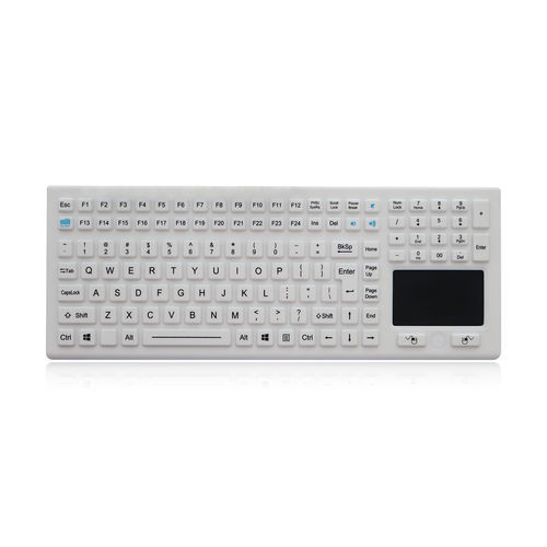 Teclado de mesa - K-TEK-M369TP-KP-FN-DT - Key Technology China Limited - com teclas mecânicas / com tecla Fn / mouse integrado com 2 teclas