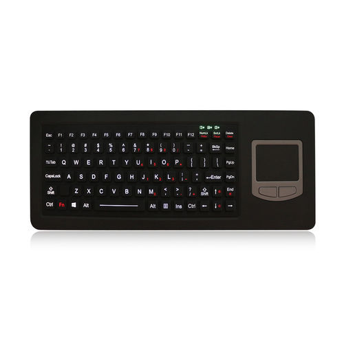 Teclado de mesa - K-TEK-M400TP-FN-BL-FDT - Key Technology China Limited - com teclas mecânicas / com tecla Fn / mouse integrado com 2 teclas