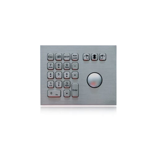 Trackball mecânico - K-TEK-A160TB-KP - Key Technology China Limited - embutido / 38 mm / USB