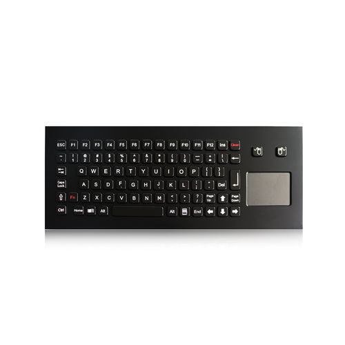Teclado embutido - K-TEK-A361TP-FN-BT-DWP - Key Technology China Limited - com tecla Fn / mouse integrado com 2 teclas / 85 teclas