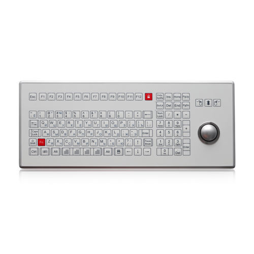 Teclado embutido - K-TEK-D410-OTB-KP-FN-SW-EP - Key Technology China Limited - com microinterruptores / de membrana / com tecla Fn