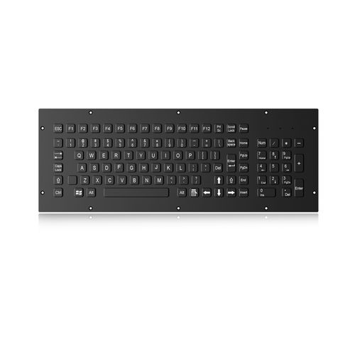 Teclado embutido - K-TEK-A430KP-FN-NV-151B-BT-DWP - Key Technology China Limited - com teclas mecânicas / com tecla Fn / 103 teclas