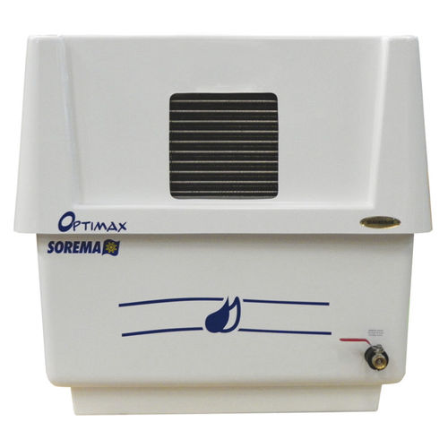 Resfriador de água - Optimax series - SOREMA - para indústria da panificação / em inox / com condensação a ar