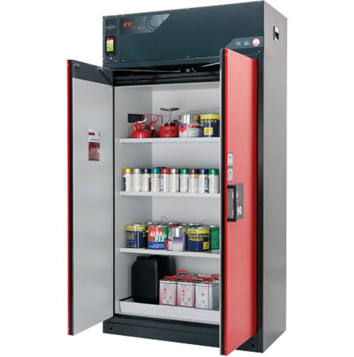 Armário de acondicionamento - FX-LINE - asecos GmbH - de segurança / de piso / de 2 portas