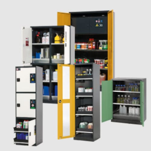 Armário de acondicionamento - C series - asecos GmbH - de segurança / de piso / de 2 portas