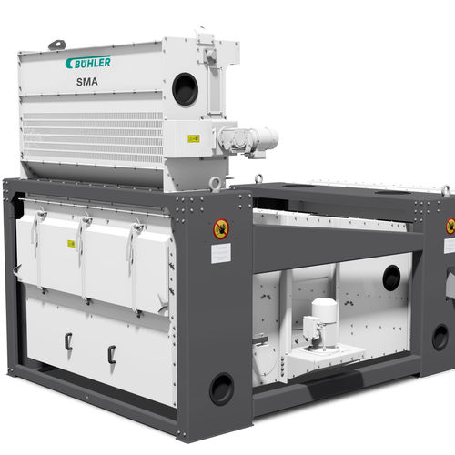 Peneira para trigo - SMA series - Bühler Group - estacionária / para produtos a granel / de alto rendimento