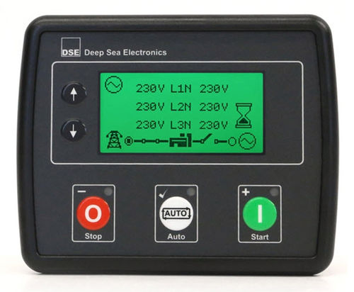 Painel de controle para grupo gerador de energia - DSE4520 MKII - DES - automático