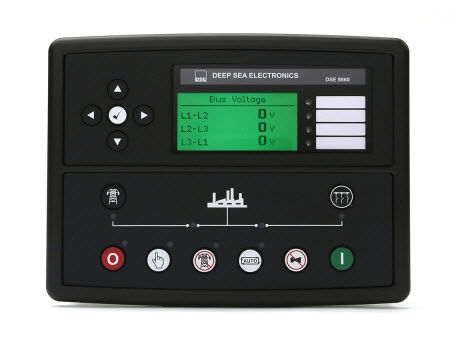 Painel de controle para grupo gerador de energia - DSE8660 - DES - automático