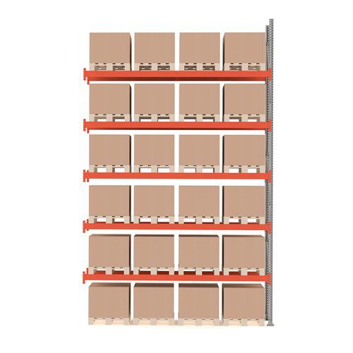 Sistema de armazenamento para armazém - 23744 - AJ Produkter - de movimentação / regulável / porta-paletes