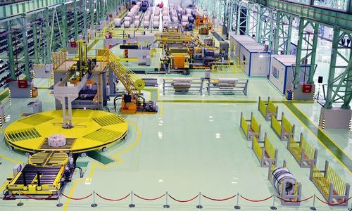 Linha de embalagem para a indústria siderúrgica - Fagor Arrasate S.Coop. - para máquina de arquear / de transporte / para bobinas