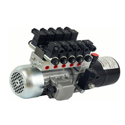 Unidade hidráulica com motor hidráulico - HYDRONIT Srl - compacta / micro / pequena