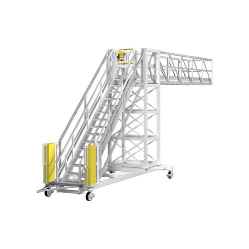 Plataforma de trabalho - Safe Rack - de acesso / móvel / para operador a bordo em pé