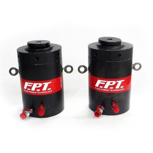 Cilindro com porca de bloqueio - CRI GS TA - FPT Fluid Power Technology - hidráulico / de dupla ação / para operações de elevação