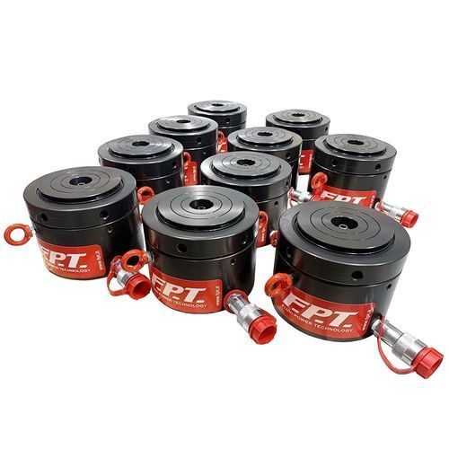 Cilindro com porca de bloqueio - CSE GS C - FPT Fluid Power Technology - hidráulico / de simples ação / para operações de elevação