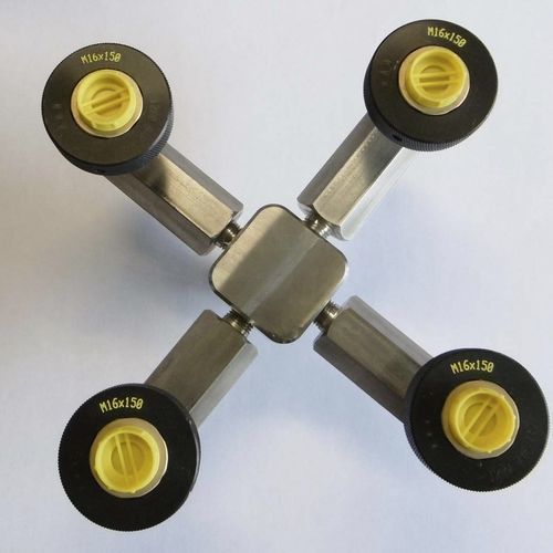 Bloco de controle hidráulico - OP0303 - AREMECA - pneumático / em aço