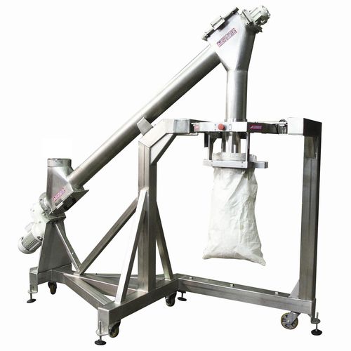 Envasadora semiautomática - GIMAT SRL - para sacos abertos / móvel