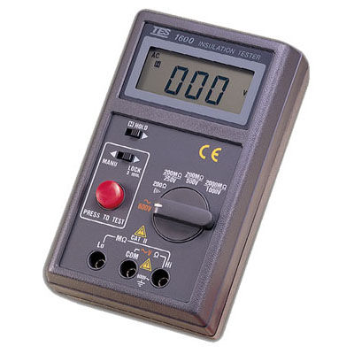 Testador de isolamento - TES-1600 - TES Electrical Electronic Corp. - de tensão / de continuidade / de resistência de isolamento