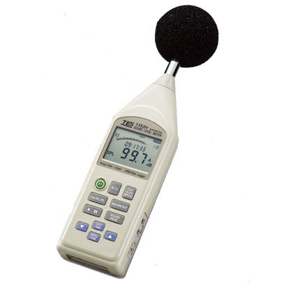 Sonômetro básico - TES-1353S - TES Electrical Electronic Corp. - classe 2 / com aquisição de dados / USB