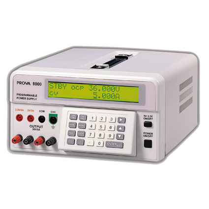 Fonte de alimentação elétrica de mesa - PROVA-8000 - TES Electrical Electronic Corp. - CA/CC / com saída simples / com múltiplas saídas