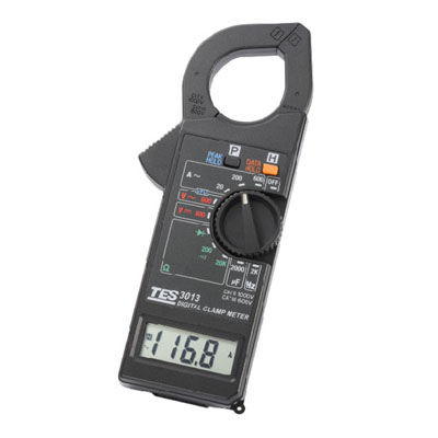 Multímetro tipo pinça digital - TES-301 series - TES Electrical Electronic Corp. - portátil / 600 V / 1000 A