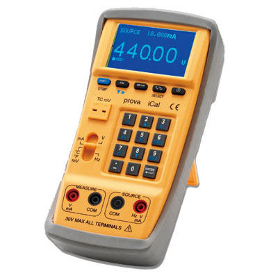 Calibrador multifuncional - PROVA iCal - TES Electrical Electronic Corp. - de temperatura / de tensão / de corrente