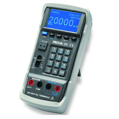 Calibrador multifuncional - PROVA-133 - TES Electrical Electronic Corp. - de temperatura / de tensão / de corrente